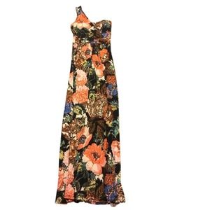 Multicolor Floral Maxi Dress
